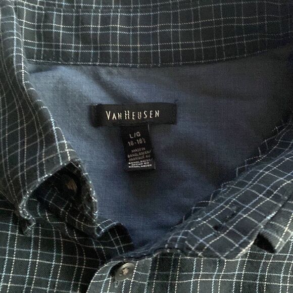Van Heusen Mens Button Down Shirt - Picture 2 of 3
